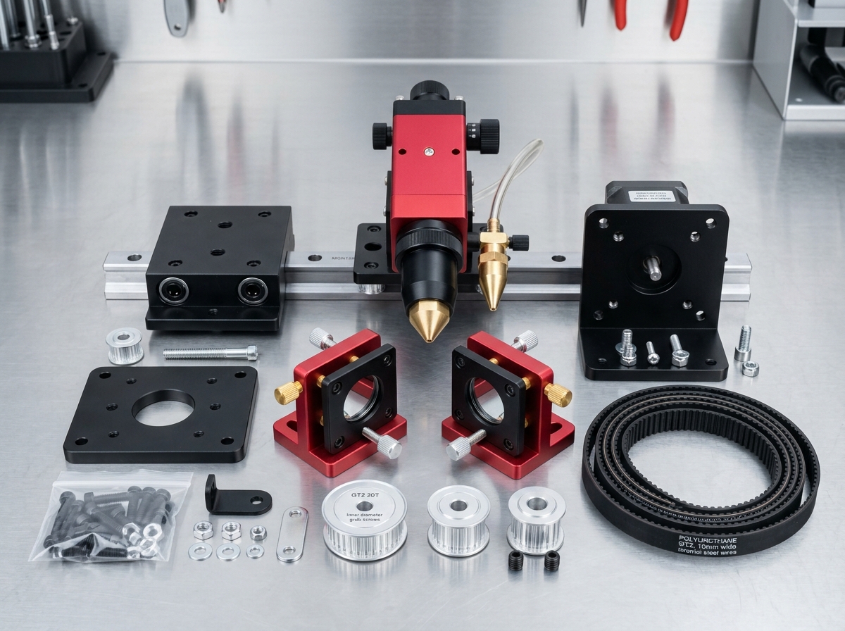 1390A CO2 Engraver Machine Mechanical Kit Parts